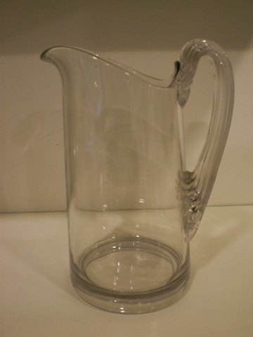Sneglehanks mælkekande i glas fra Holmegaard.